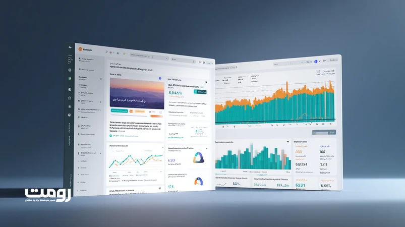 نمایش بازنویسی محتوای قدیمی با هوش مصنوعی و رشد ترافیک ارگانیک در 2026 همراه با نمودارهای GSC/GA4