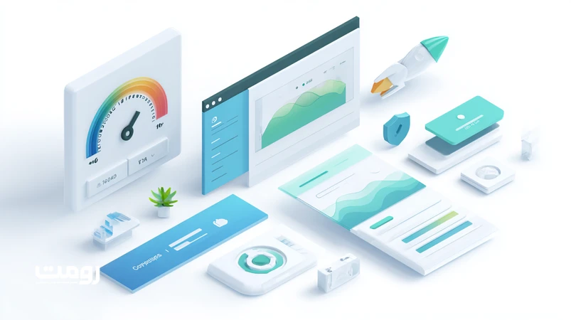 تصویر داشبورد وردپرس با نمادهای کش، امنیت، فشرده‌سازی تصویر و اسکیما برای معرفی بهترین افزونه‌های وردپرس جهت ساخت سایت سریع و سبک