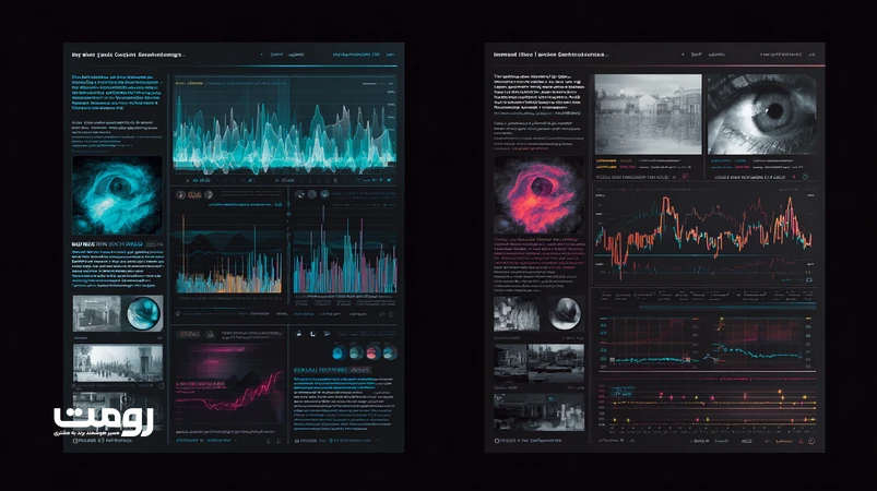 مقایسه بصری ارزیابی محتوا در ChatGPT و Google Gemini با تمرکز بر انسجام زبانی و تحلیل چندرسانه‌ای در سال ۲۰۲۶