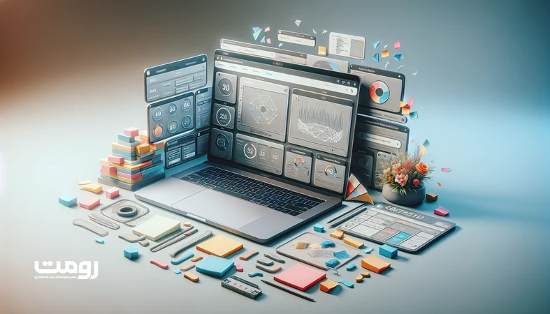 مقایسه خروجی‌های پراکنده هوش مصنوعی با وب‌سایت ساختارمند، همراه با داشبورد تحلیل سئو و معماری محتوا