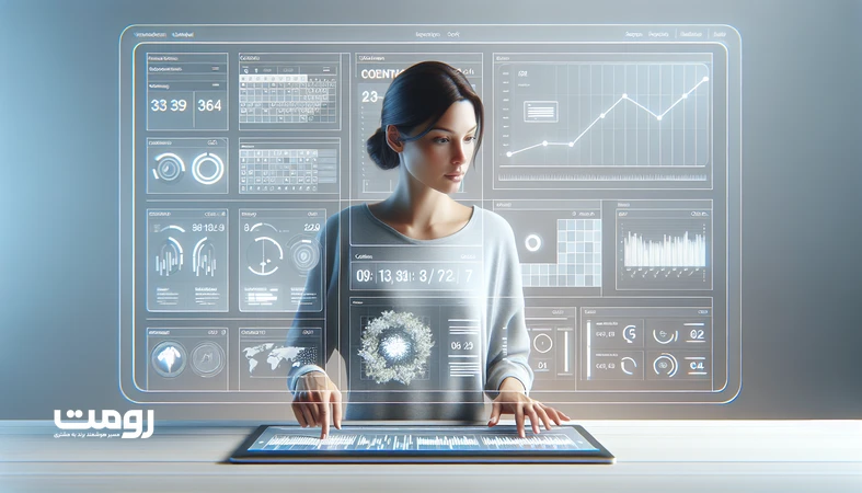 طراحی تقویم محتوایی داده‌محور با داشبورد تحلیلی، نمودار جست‌وجو و تحلیل رفتار کاربر با کمک هوش مصنوعی