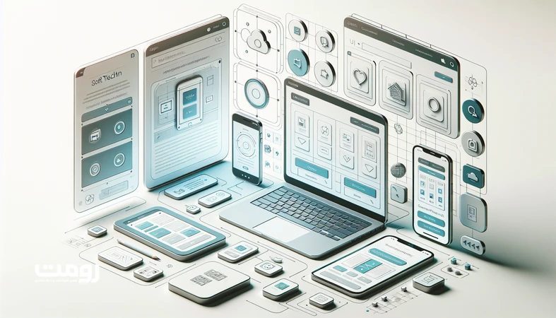 طراحی تجربه چندکاناله یکپارچه در وب، موبایل و Mini-App با UI و معماری اطلاعات هماهنگ