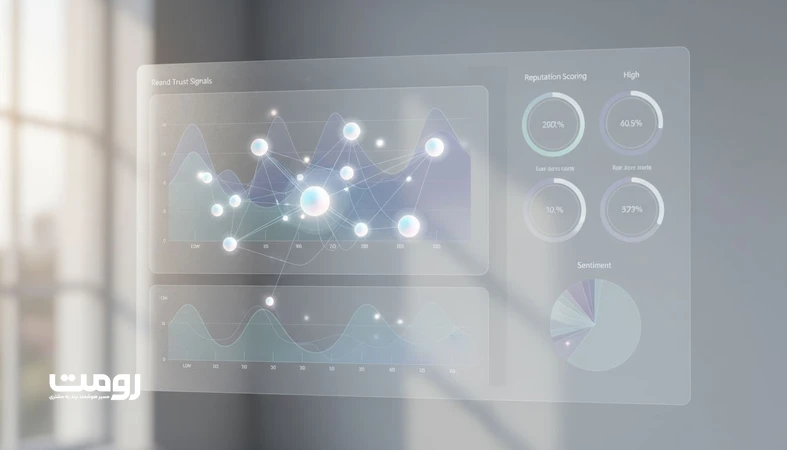 داشبورد تحلیلی سیگنال‌های اعتماد برند در سئو و شکل‌گیری اعتبار الگوریتمی در گوگل