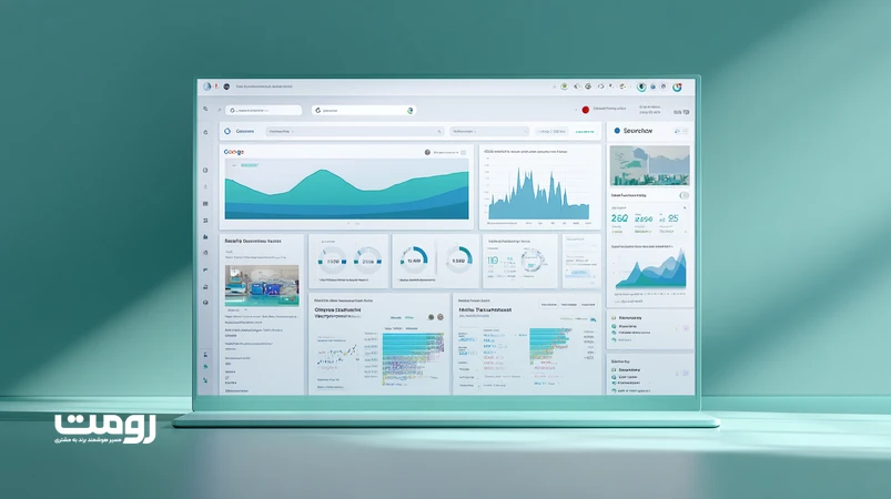داشبورد تحلیلی رفتار SERP با نمودار نوسان نتایج جست‌وجو، سیگنال‌های تعامل کاربر و مدل‌های پیش‌بینی الگوریتم گوگل